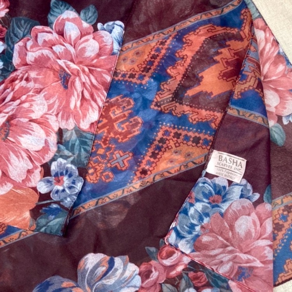 Vintage Basha Scarf Italy